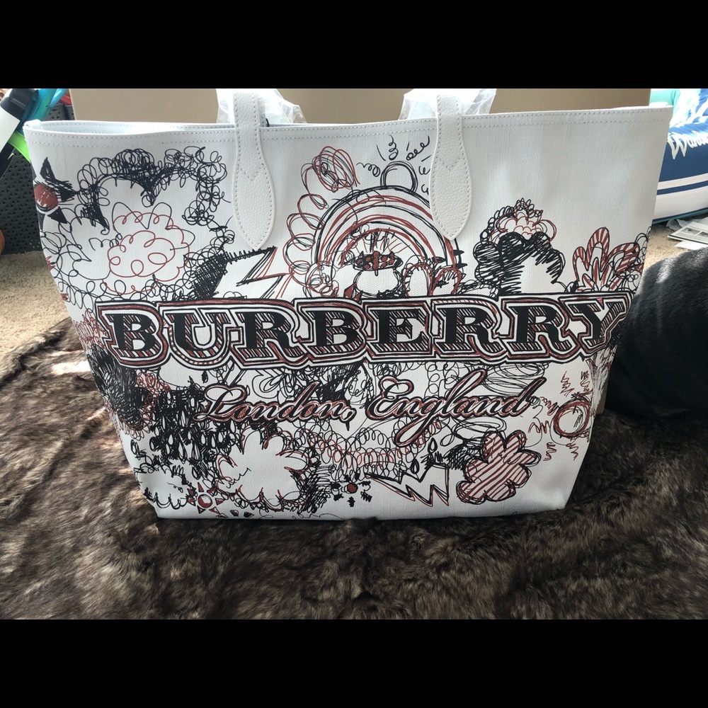 Brand new Large Reversible Doodle Tote